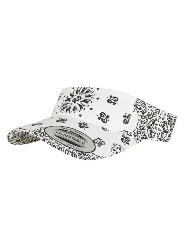 Visor Bandana Print white