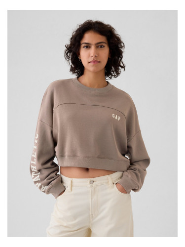 GAP Crop sweatshirt with logo - Women's