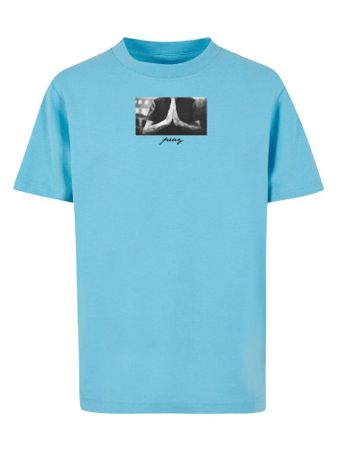 Children's T-shirt Pray blue