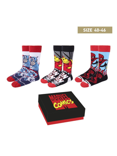 SOCKS PACK 3 PIECES MARVEL