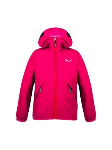 Children's jacket Salewa Aqua PTX Rose Red