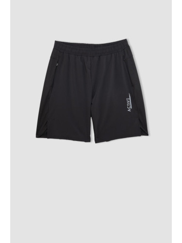 DeFactoFit Standard Fit Sports Woven Shorts