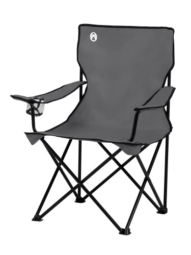 Coleman Standard Quad Chair Dark Grey Folding Chair