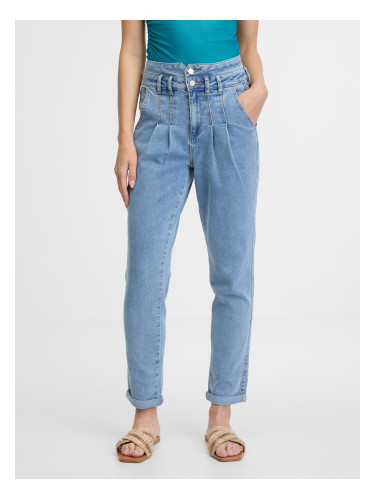 Orsay Light Blue Women's Mom Jeans - Women's