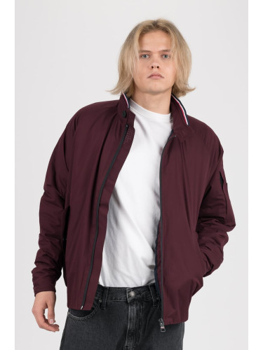 Tommy Hilfiger Jacket - STRETCH HARRINGTON burgundy