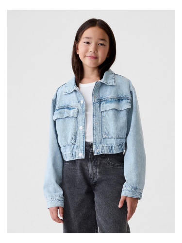 GAP Children's denim crop jacket - Girls