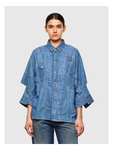 Diesel Shirt - DE-RINGLE-MM-SP SHIRT blue