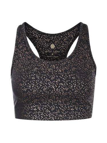 Podprsenka Endurance   AthleciFranz Deluxe Printed Sports Bra Dark