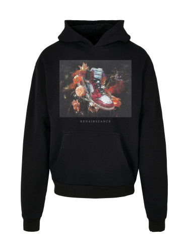 Black hoodie Renairssance Painting Oversize