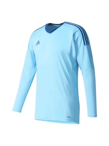 adidas Revigo 17 GK goalkeeper jersey, light blue, M