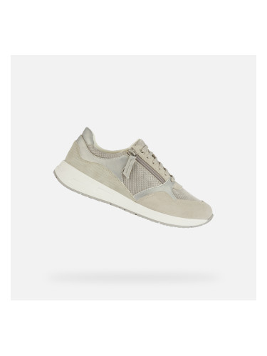 Grey women's sneakers Geox Bulmya - Women's