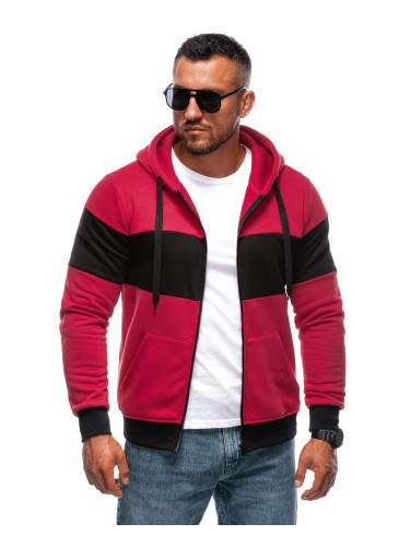 Edoti Men's zip-up sweatshirt