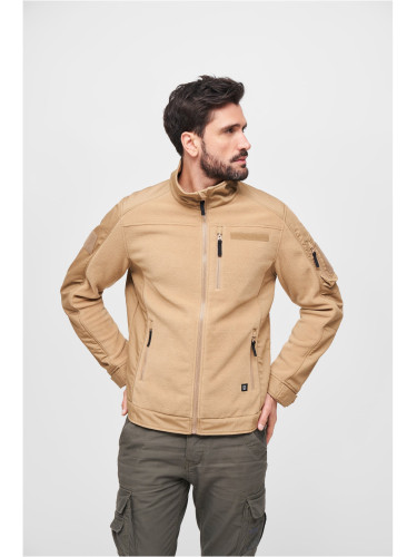 Ripstop camel fleece jacket