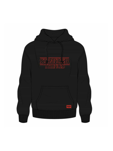 HOODIE COTTON BRUSHED STRANGER THINGS