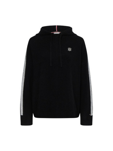 Tommy Hilfiger Sweater - TH FLEX RELAXED HOODIE SWEATER black