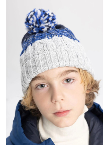 DEFACTO Boy's Pompom Knitwear Beret