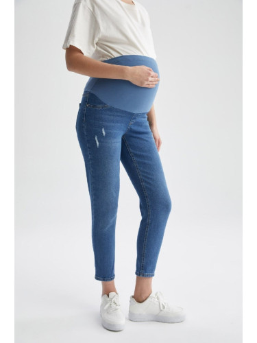 DEFACTO Boyfriend Ripped Detail Long Maternity Pants