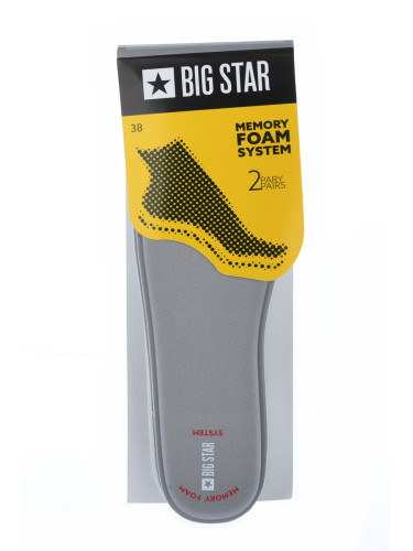 BIG STAR SHOES Стелки за обувки BIG STAR Memory Foam System 2 чифта