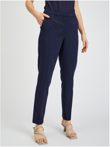 Orsay Navy Blue Women's Trousers - Ladies