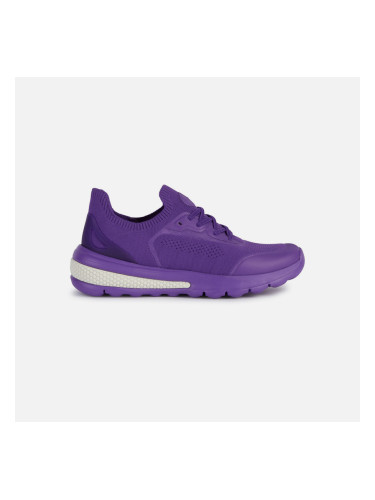 Purple women's sneakers Geox Spherica Actif - Women's