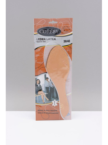 Двуслойни кожени стелки Corbby