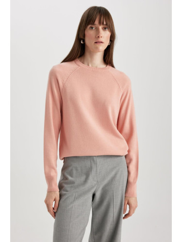 DEFACTO Regular Fit Crew Neck Sweater