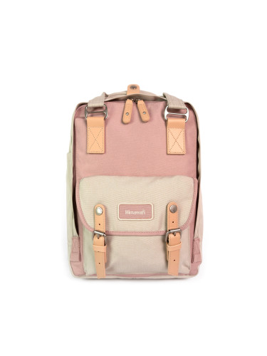 Himawari Unisex's Backpack tr24080-5 Grey Pink