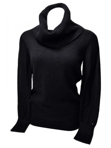 Tommy Hilfiger Sweater - GARLAND COWL NK black