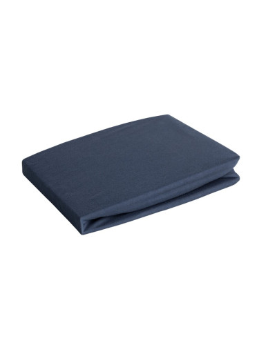 Eurofirany Unisex's Bed Sheet 409415 Navy Blue