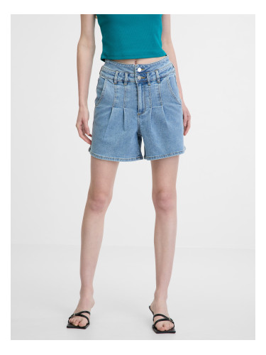 Orsay Light Blue Women's Denim Shorts - Women's