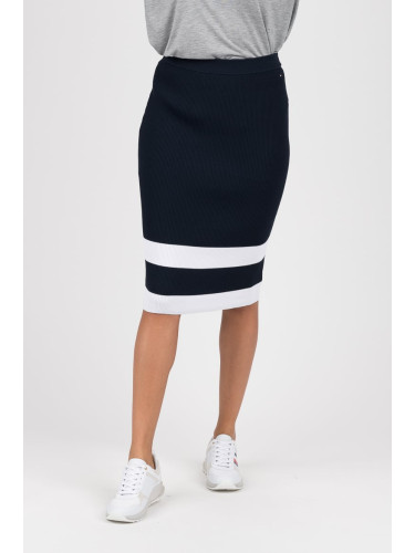 Tommy Hilfiger Skirt - MANDIE SWTR SKIRT dark blue-black