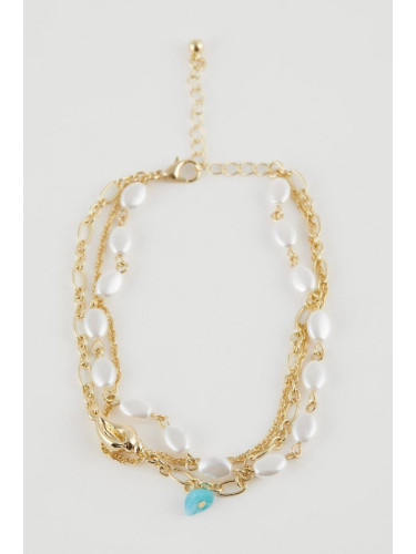 DEFACTO Women's Pearl Detail Anchor