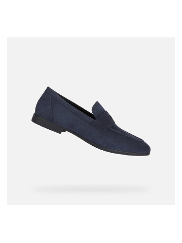 Dark blue men's loafers Geox Sapienza - Men's