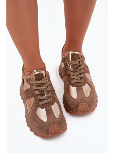 BIG STAR SHOES Дамски Зимни Маратонки На Платформа Big Star