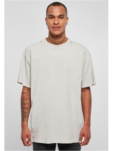 Lightweight Asphalt T-Shirt Oversized Distressed Tee