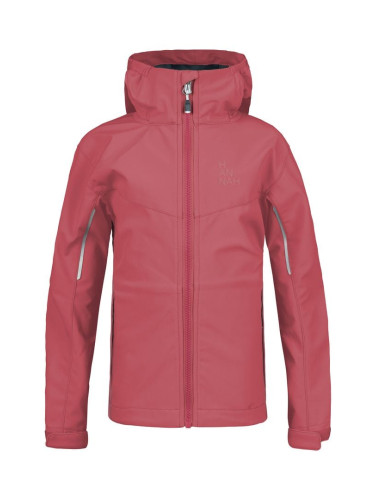 Girls' softshell jacket Hannah CAPRA JR baroque rose/roan rouge