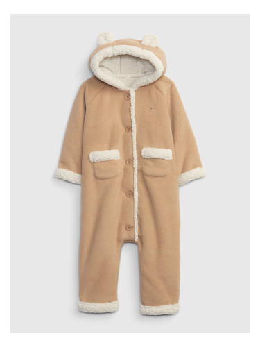 GAP Baby overall with fur - Boys