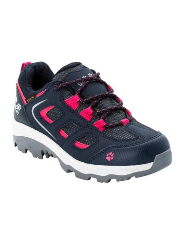 Children's Shoes Jack Wolfskin Vojo Texapore Low Dark Blue / Pink