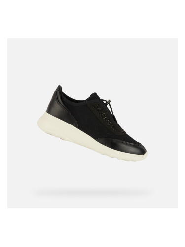 Black women's sneakers Geox Alleniee - Women's