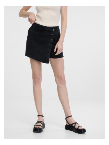 Orsay Black Women's Denim Shorts - Women's