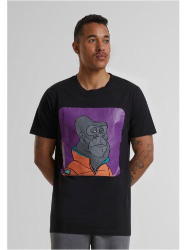 Bored Gorilla Multi Tee black