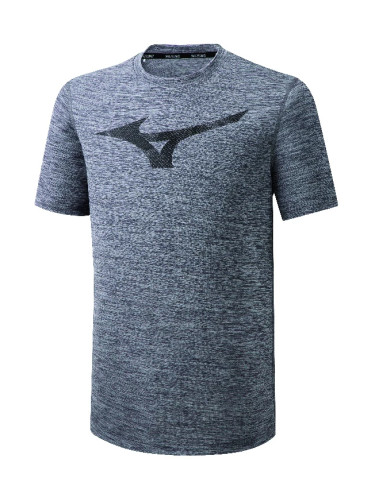 Pánské tričko Mizuno Core RB Graphic Tee šedé, S