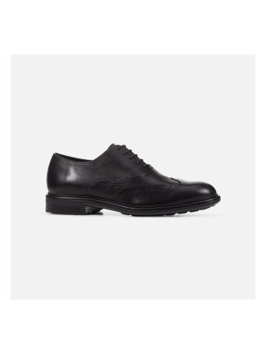 Black Men's Formal Shoes Geox Walk Pleasure - Men