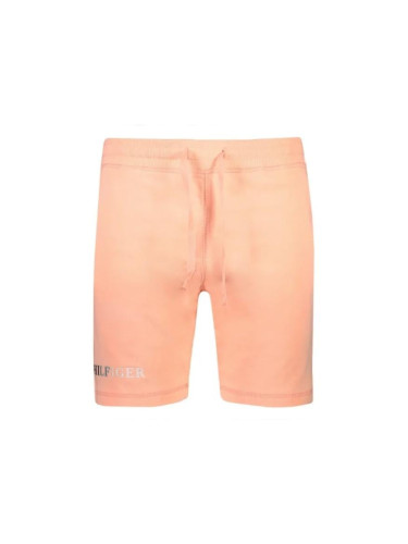 Tommy Hilfiger Shorts - CONTRAST STITCH SWEATSHORT orange