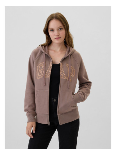 GAP Zip-up hoodie with logo - Women's