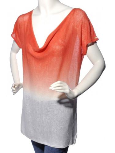 Tommy Hilfiger Sweater - eva drape swtr orange