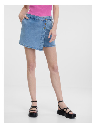 Orsay Light Blue Women's Denim Shorts - Women's