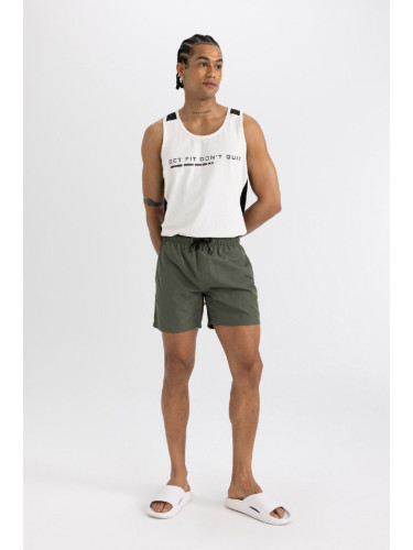 DEFACTO Mesh Lined Short Swim Shorts