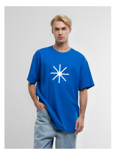 Error Oversize Tee Cobalt Blue