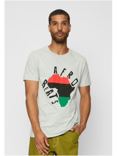 Afro Beats Tee Light Asphalt